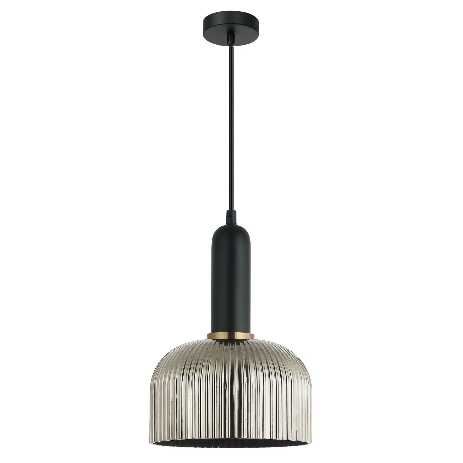 Buy Pendant Lights Australia Vintaj 1 Light Pendant Chrome Glass Dome Shape - VINTAJ17