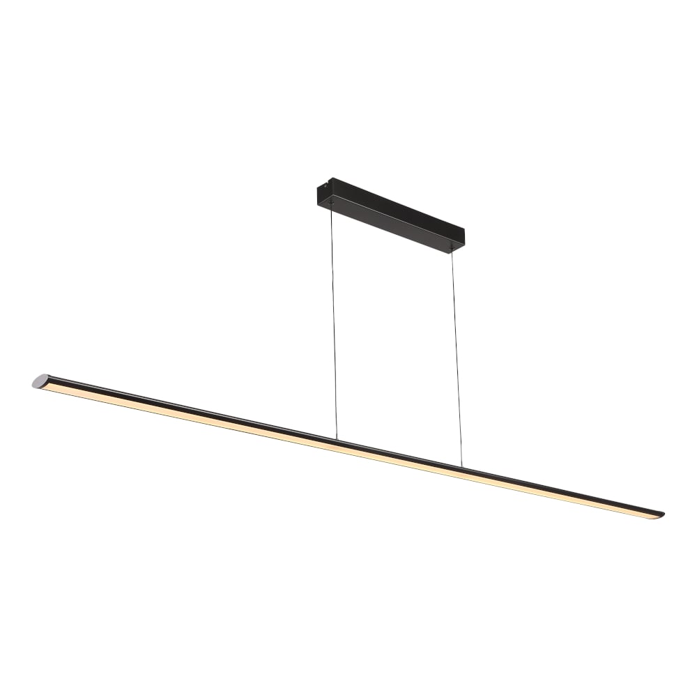 Vista LED Pendant Light Black Metal 3 CCT - VIST1PLEDBLK