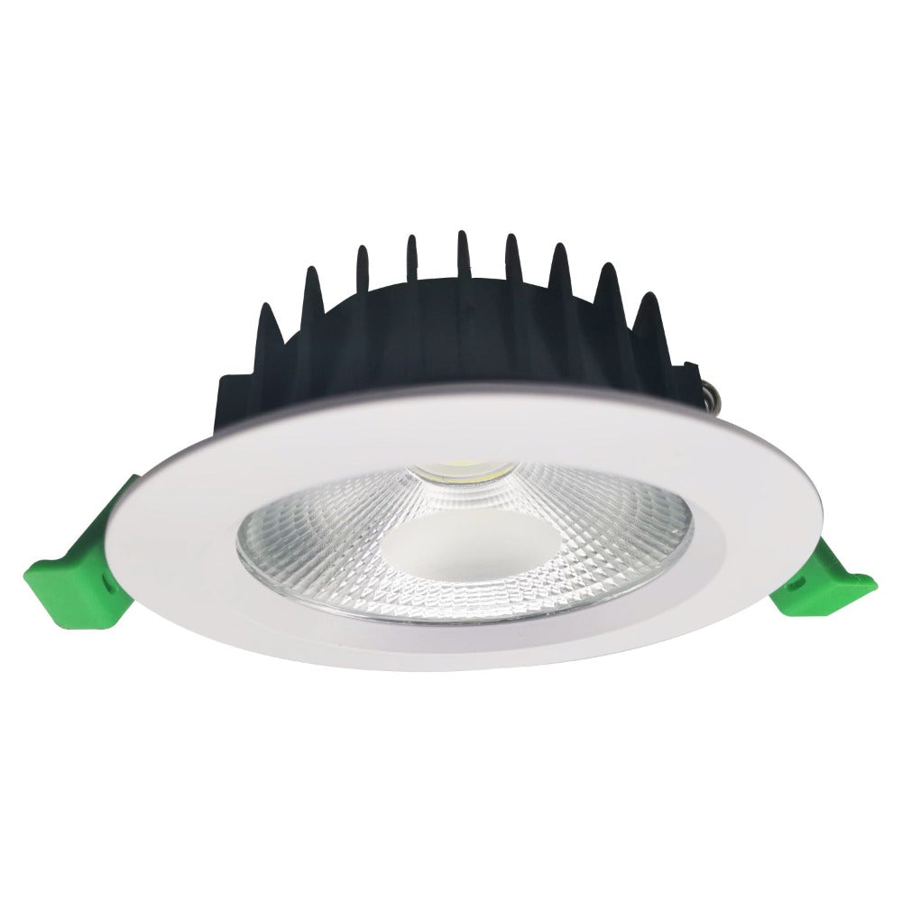 Buy Recessed LED Downlights Australia Vivi Recessed LED Downlight 12W White Aluminium 3 CCT - TLVI34560WD