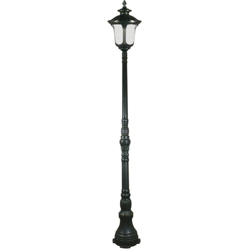 Buy Post Lights Australia Waterford Large Outdoor Domain Post Light Antique Black IP44 - 1000158