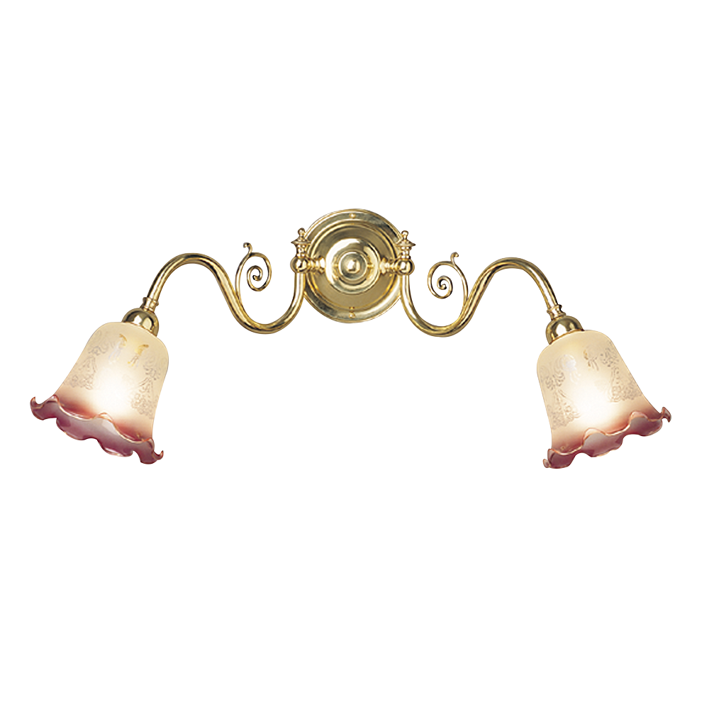 Buy Wall Sconce Australia Gilles Wall Sconce 2 Lights Glass - WBSD-2