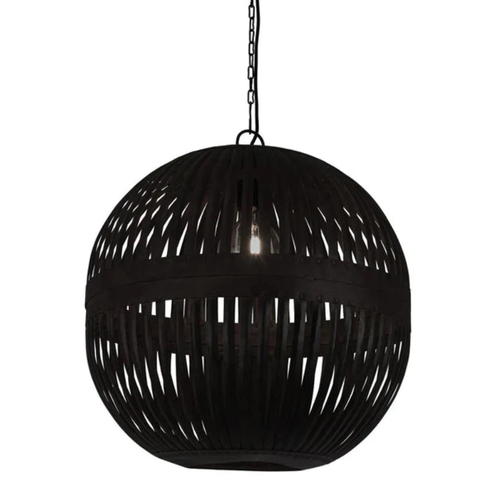 Esch Pendant Light W600mm Black Brass - ZAF5238BLK