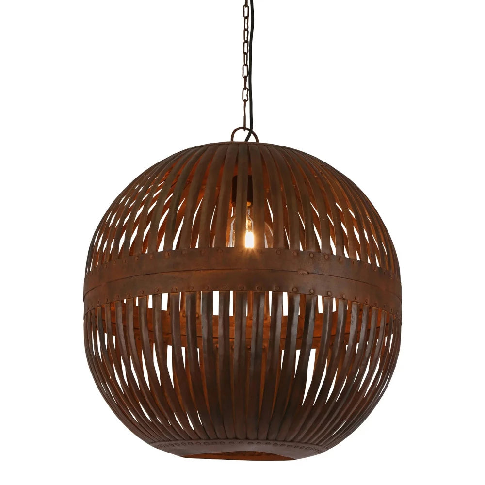 Esch Pendant Light W600mm Rust Metal - ZAF5238RU