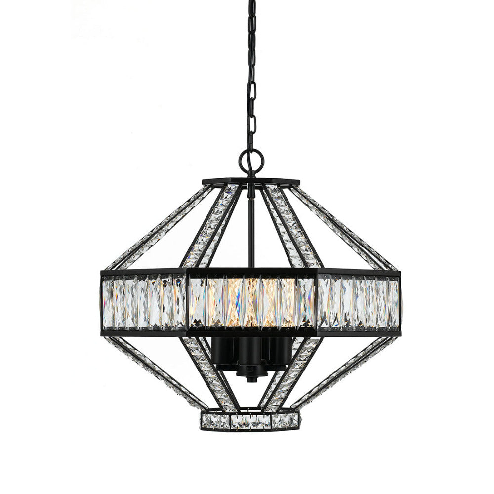 Zofio 5 Light Pendant Clear & Oil Bronze - ZOFIO PE56-OBCL