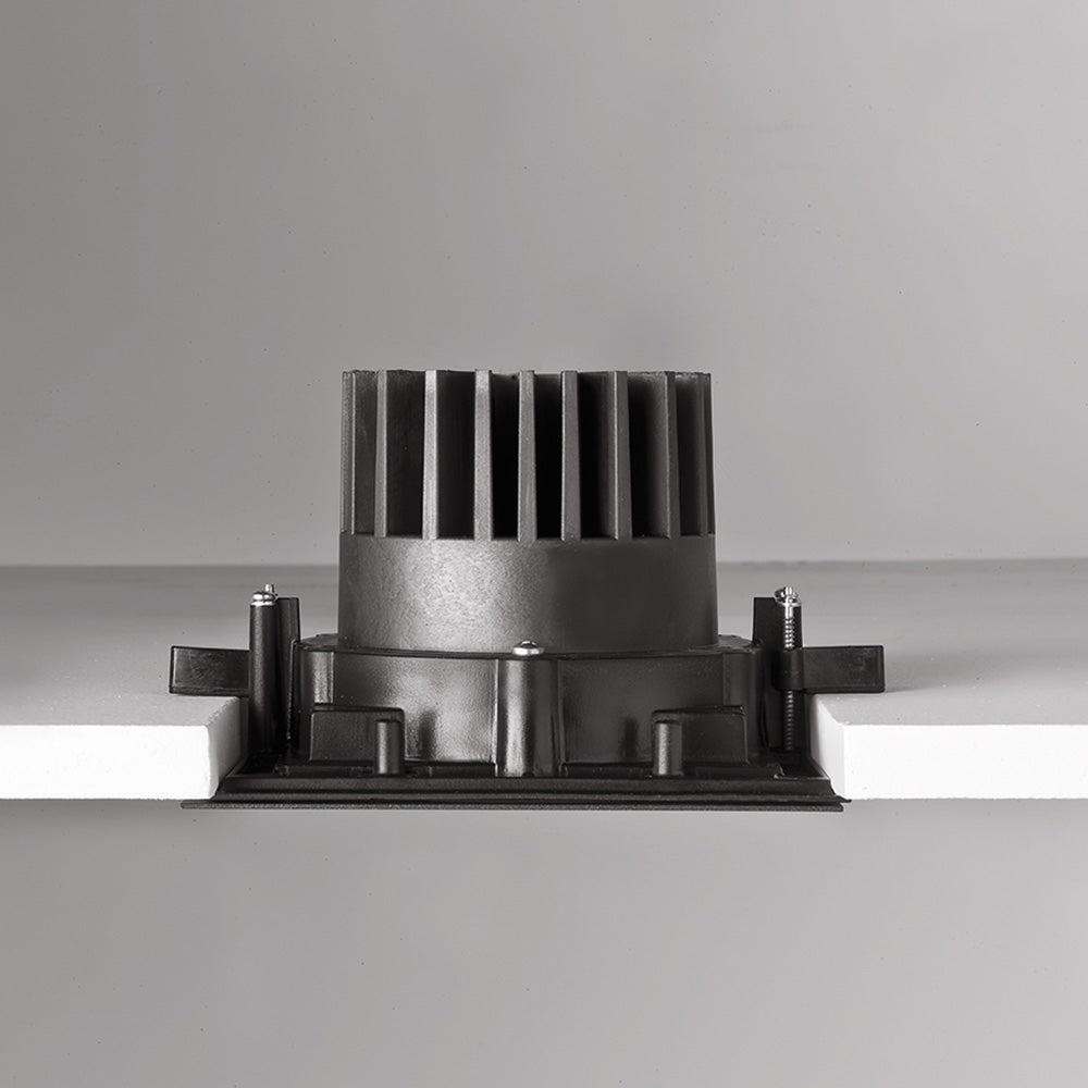 Buy Recessed LED Downlights Australia Altopiano 1.1 Square Recessed LED Downlight Honey CRI80 On / Off 2700K - AP1110