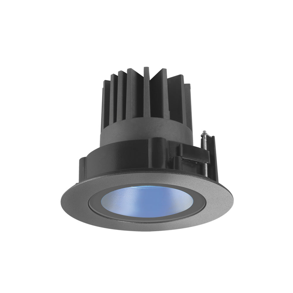 Buy Recessed LED Downlights Australia Altopiano 2.2 Round Recessed LED Downlight 24V Honey Plastic RGBW+3000K - AP2200