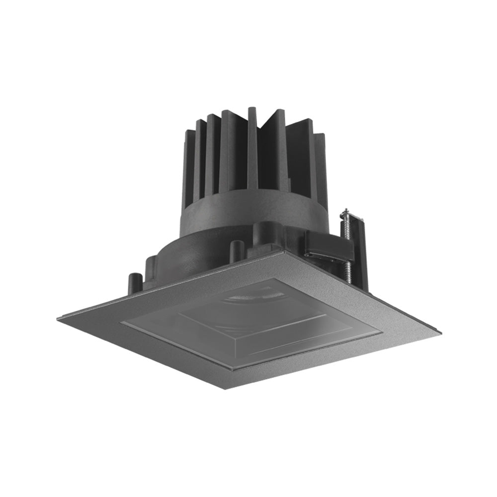 Buy Recessed LED Downlights Australia Altopiano 2.3 Square Recessed LED Downlight 24V Honey Plastic RGBW+3000K - AP2300