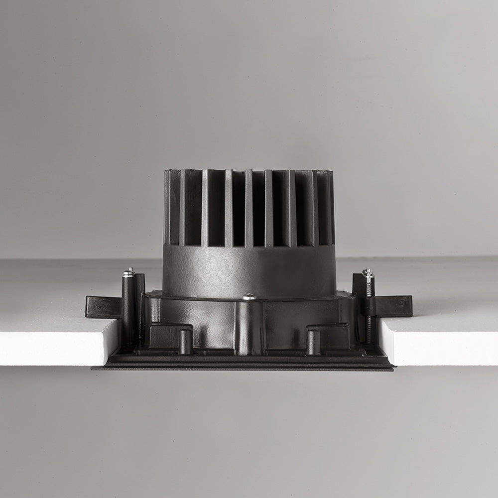 Buy Recessed LED Downlights Australia Altopiano 3.1 Square Recessed LED Downlight Anti-Glare CRI90 On / Off 3000K - AP3110