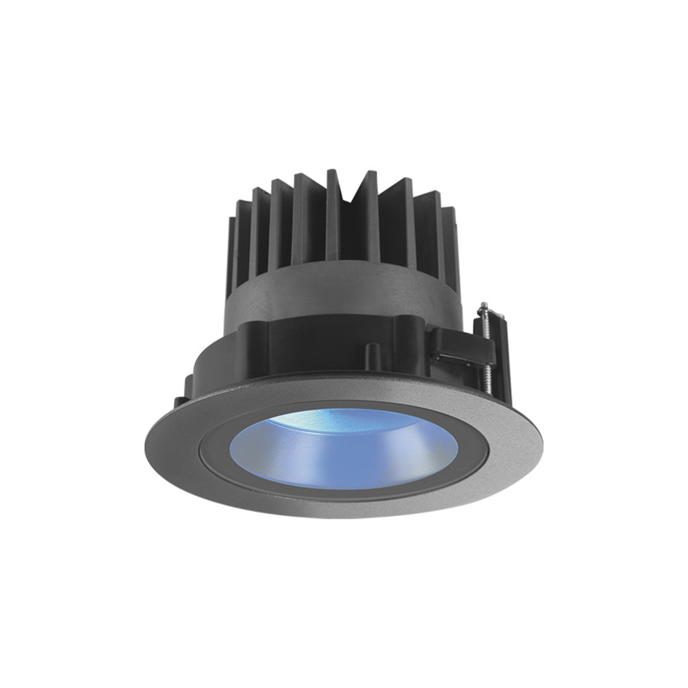 Buy Recessed LED Downlights Australia Altopiano 3.2 Round Recessed LED Downlight 24V Plastic RGBW+3000K - AP3200