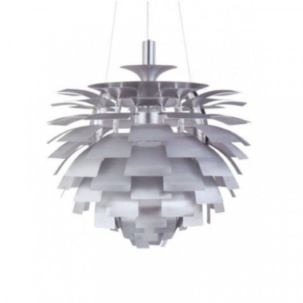 Buy Pendant Lights Australia Fiorentino Lighting - ARTICHOKE 3 Light Pendant Silver