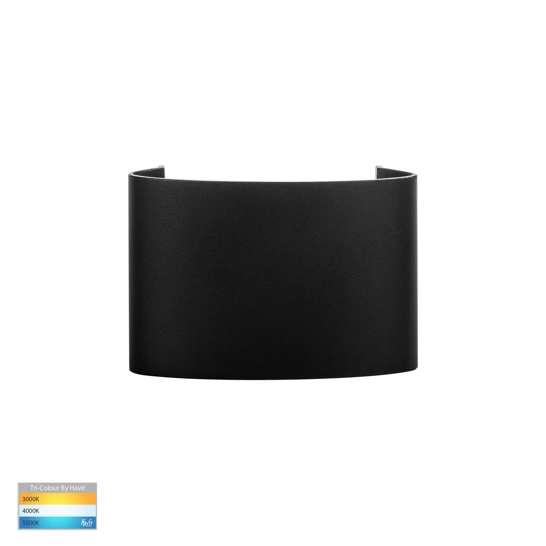 Buy Up / Down Wall Lights Australia Maro LED Up & Down Wall 4 Lights 240V Black Aluminium 3 CCT - HV3695T-BLK-240V
