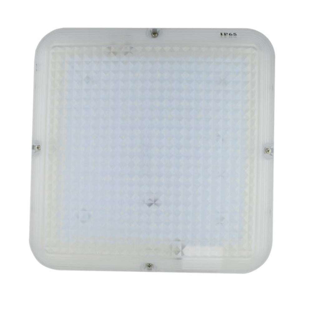 Buy Outdoor Close To Ceiling Lights Australia Opticum Close To Ceiling Light Sensor White Aluminium 4000K - LW013-S