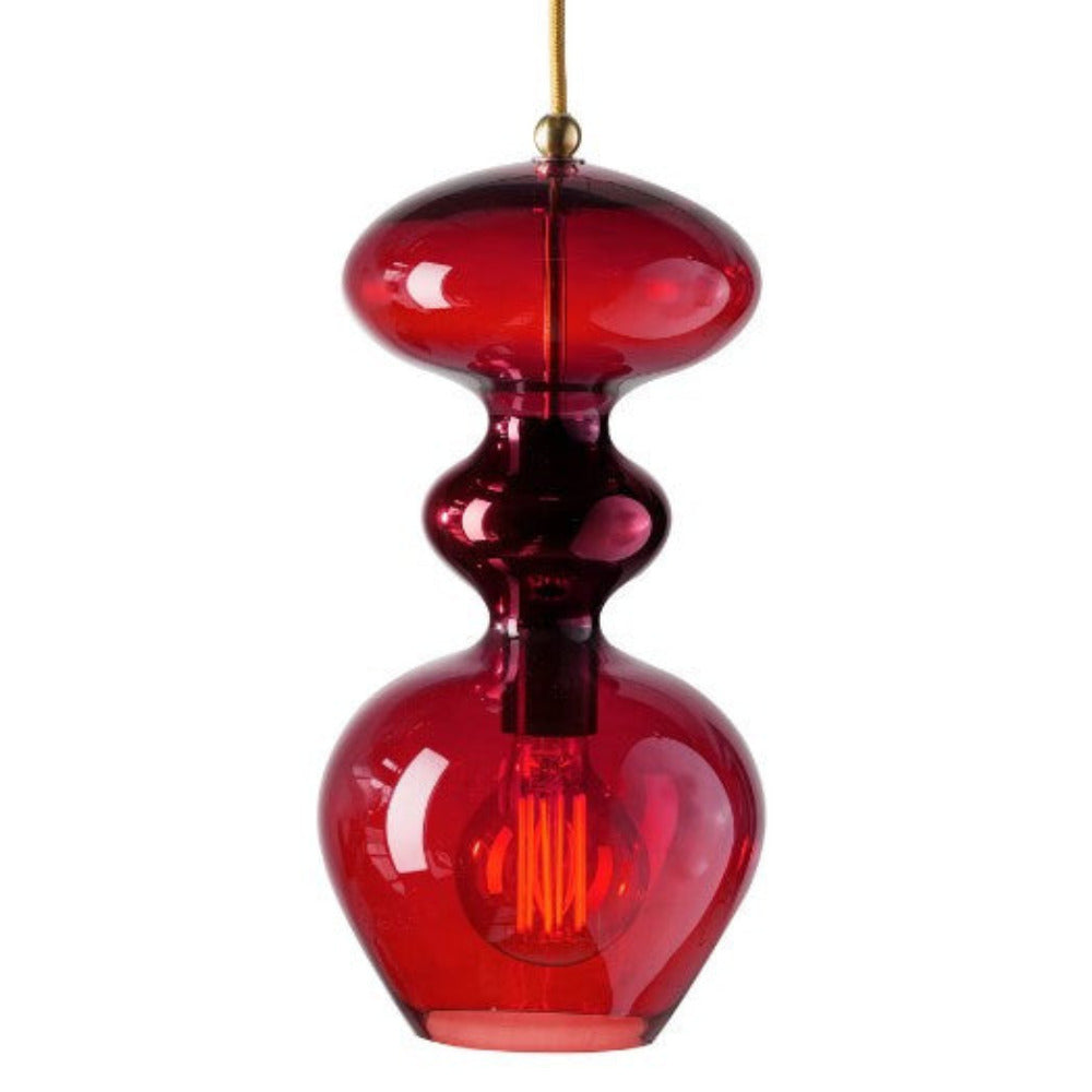 Buy Pendant Lights Australia Futura Pendant Light W180mm Glass - LA1014