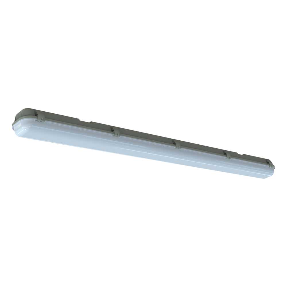 Sol-Eco LED Batten Light Multiple L1253mm Grey Polycarbonate 3CCT - SL9725/40TC/DP