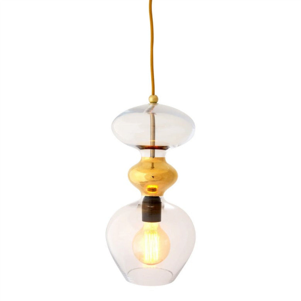 Buy Pendant Lights Australia Futura Pendant Light W180mm Glass - LA1014