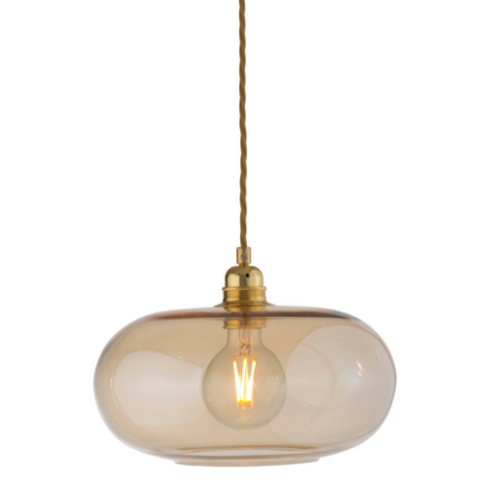 Buy Pendant Lights Australia Horizon Pendant Light W360mm Glass - LA101