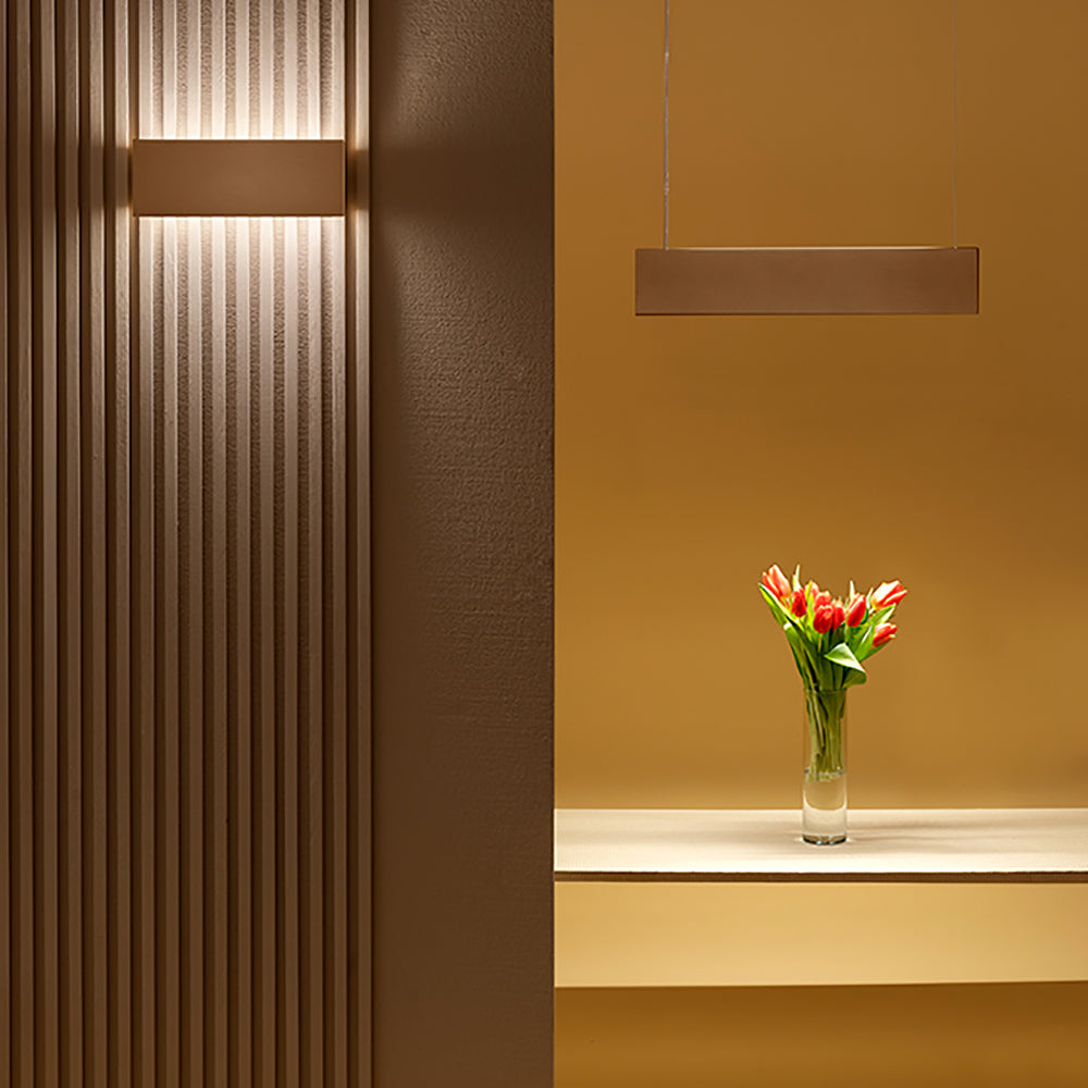 Buy Wall Sconce Australia Berica IN 2.1 Flat Wall Sconce 27W DALI Aluminium 4000K - BB2110