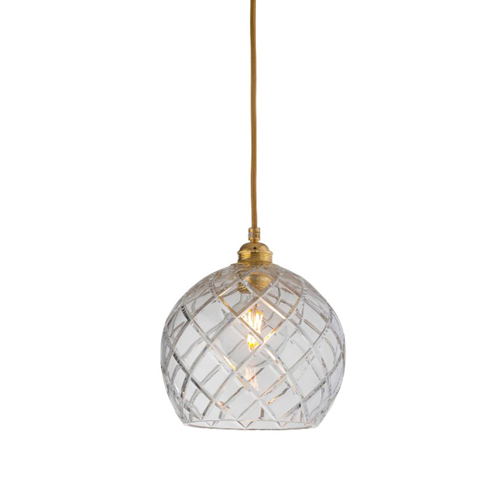 Buy Pendant Lights Australia Rowan Pendant Light W220mm Glass Matt Gold - LA101