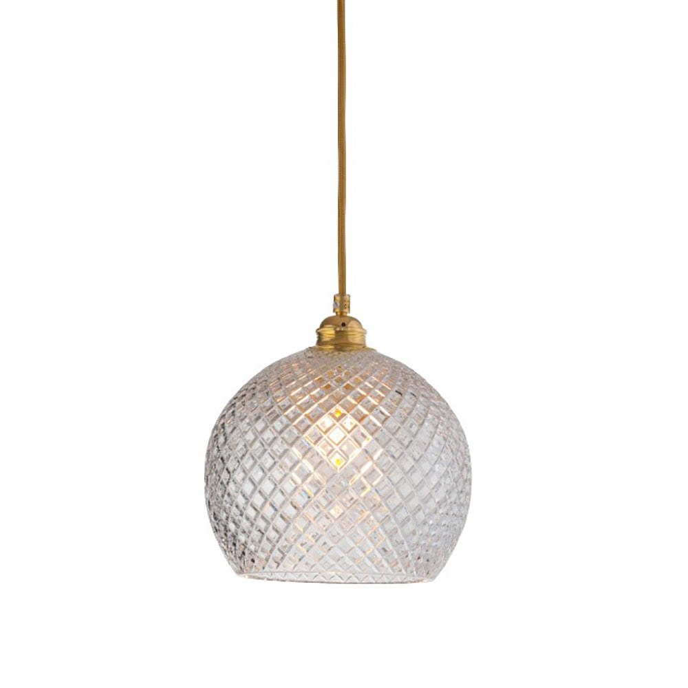 Buy Pendant Lights Australia Rowan Pendant Light W220mm Glass Matt Gold - LA101