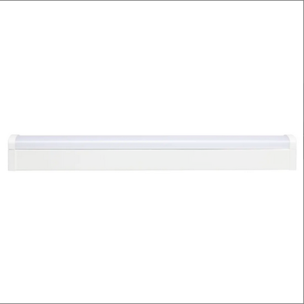 Duncan LED Batten Light L600mm White Steel TRI Colour - 21792/05
