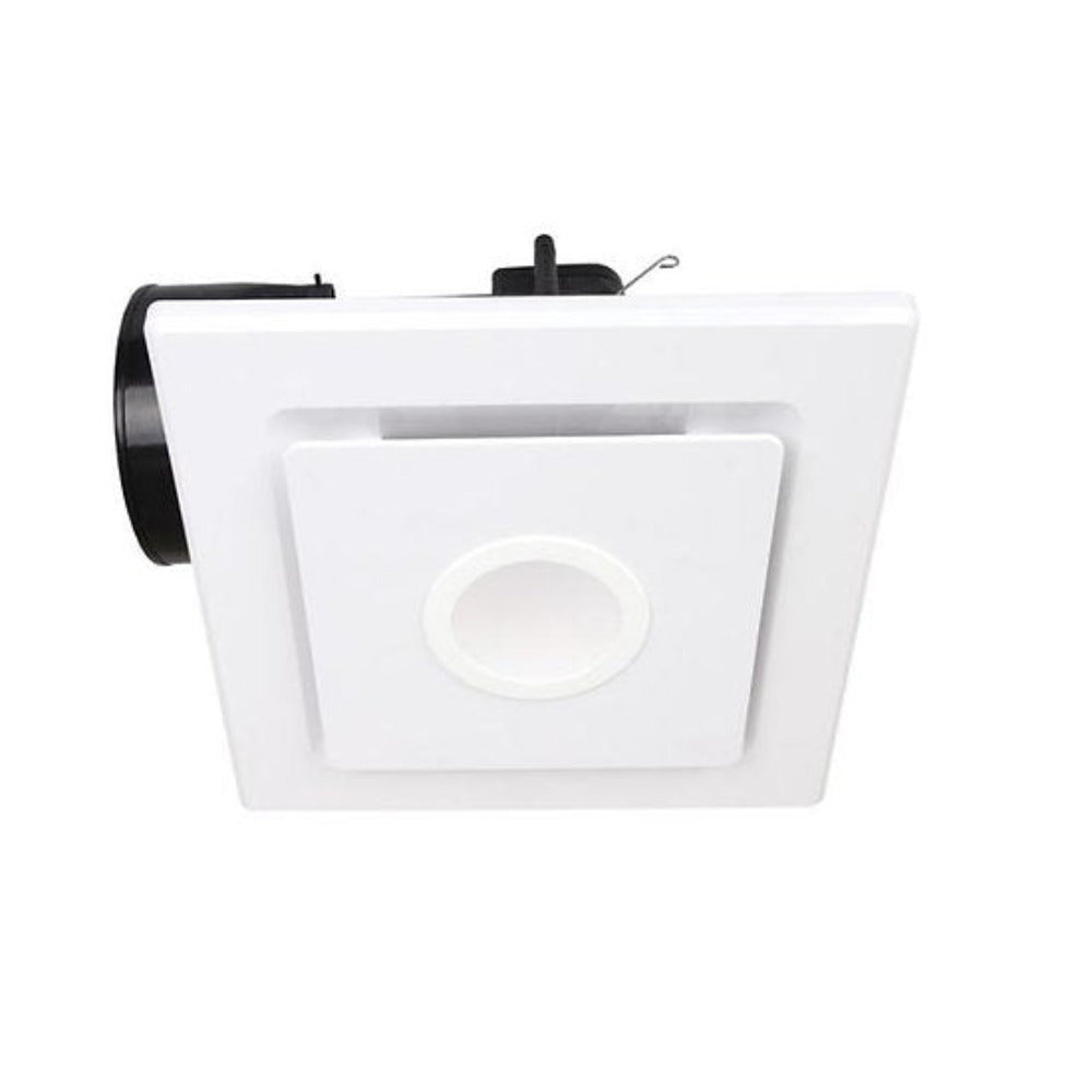Buy Exhaust Fans Australia Square Exhaust Fan With LED Light W270mm 3000K - H200-9L