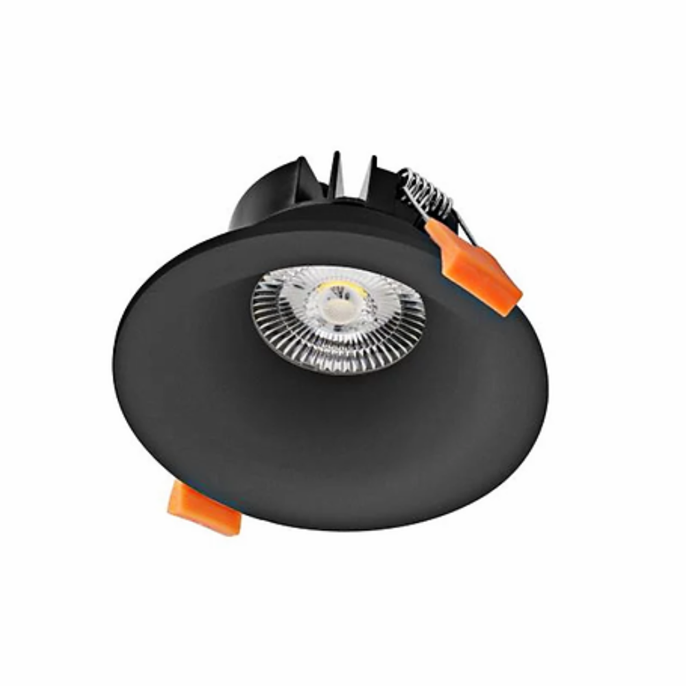 Buy Recessed Downlights Australia Recessed LED Downlight Black 10W TRI Colour - DL9413 BK