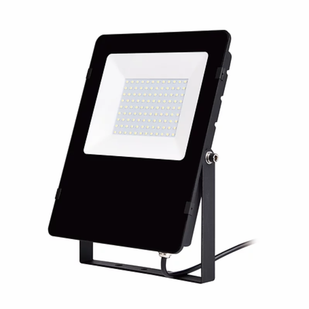 LED Floodlight 100W Black Aluminium - FL-LG198-100W