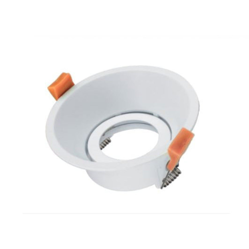 Buy Downlight Frames Australia Recessed Downlight Frame White Aluminum - 3AD01-90 WHITE