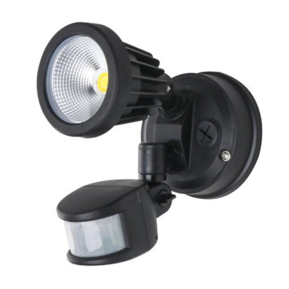 Buy Security Wall Lights Australia Security Wall Light Black IP65 TRI Colour - AC4263/BK
