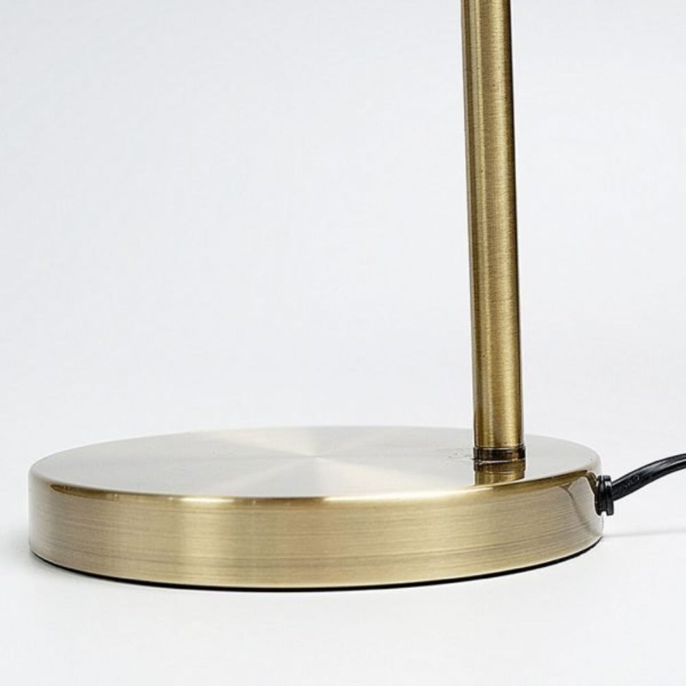 Buy Table Lamps Australia Manor Table Lamp Weathered Brass - LL-14-0039WB