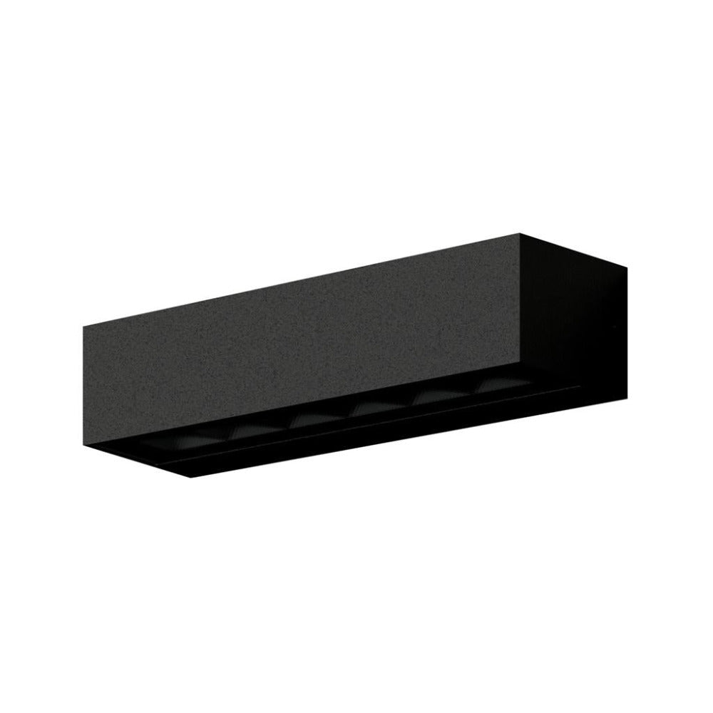 Buy Up / Down Wall Lights Australia Dash Rectangular Up & Down Wall Light 13W Black 5000K - 19943