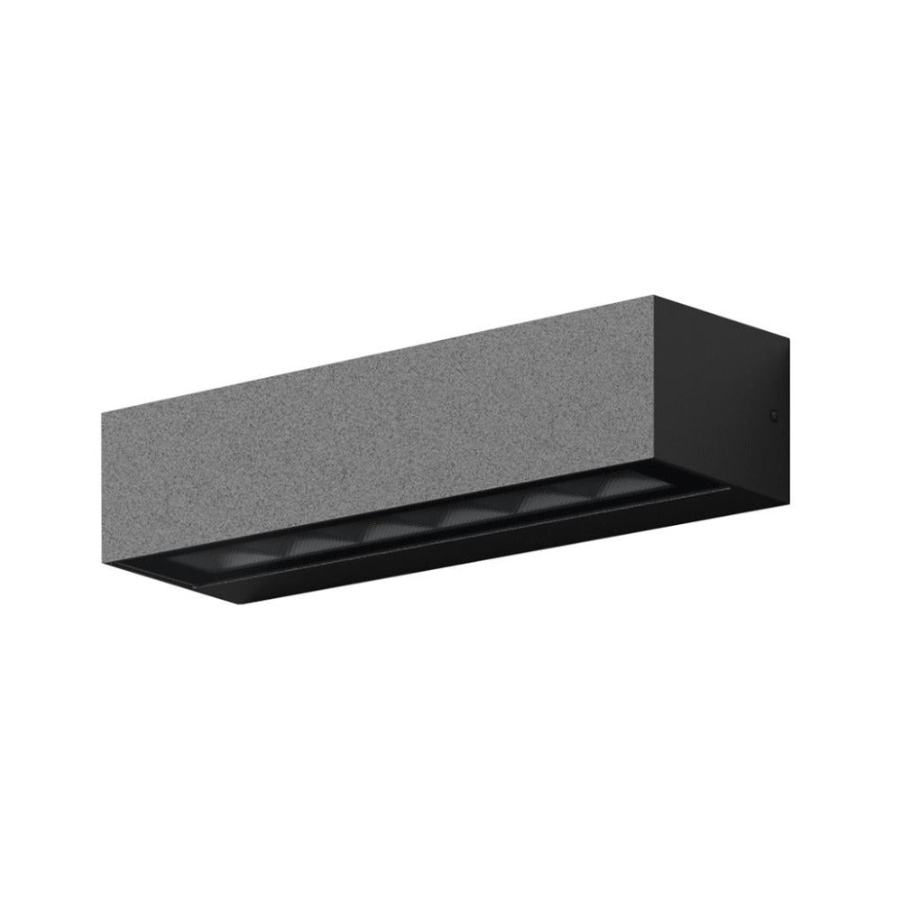 Buy Up / Down Wall Lights Australia Dash Rectangular Up & Down Wall Light 13W Dark Grey 3000K - 19944