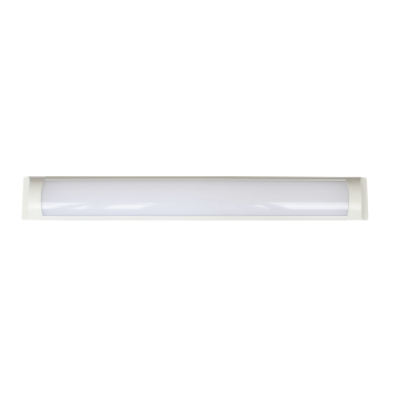 Buy LED Batten Lights Australia LED Batten Light 18W Slim White Aluminium 3CCT - LS-18W/TC