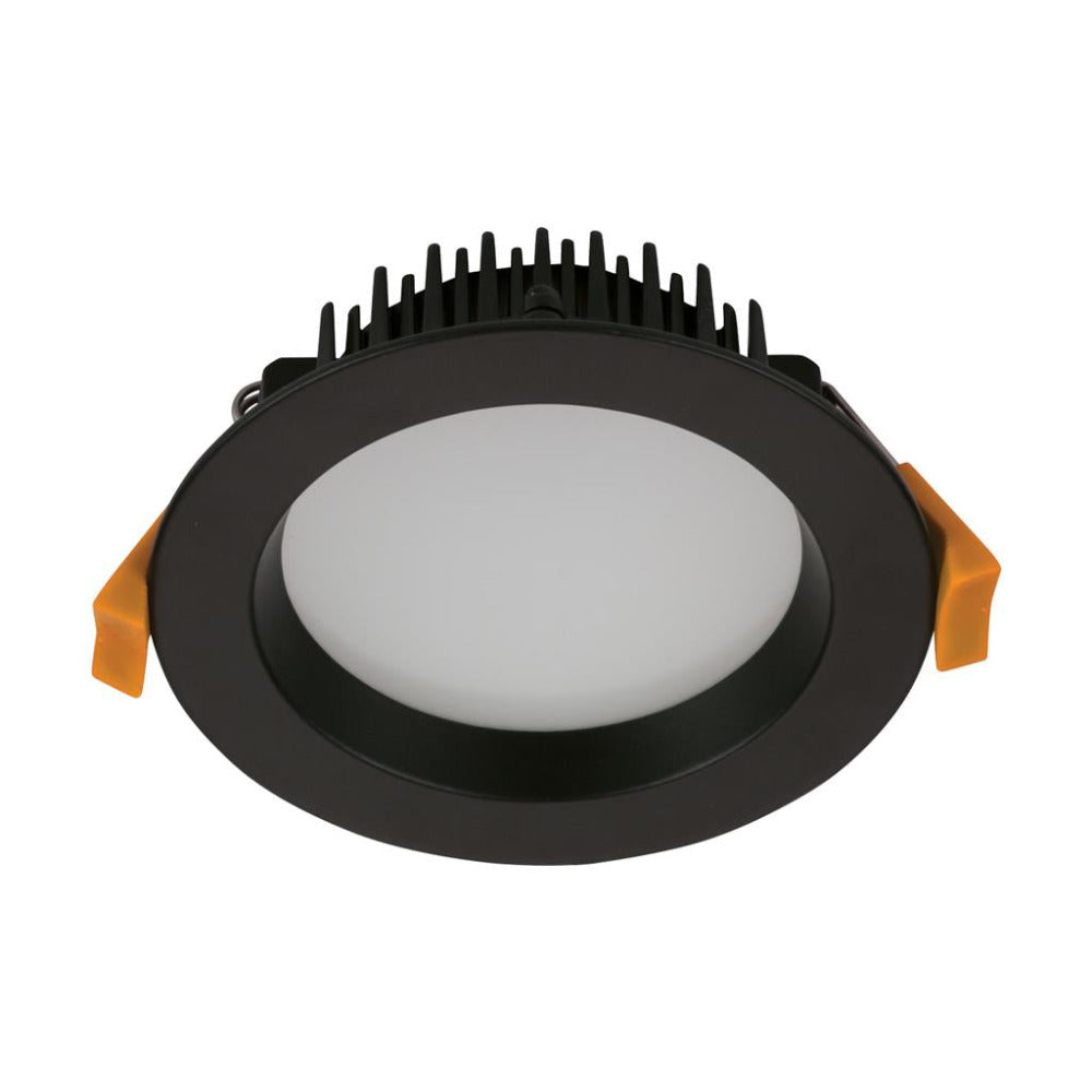 Deco Round Recessed LED Downlight 13W Black Aluminium 3CCT / DALI - 21589