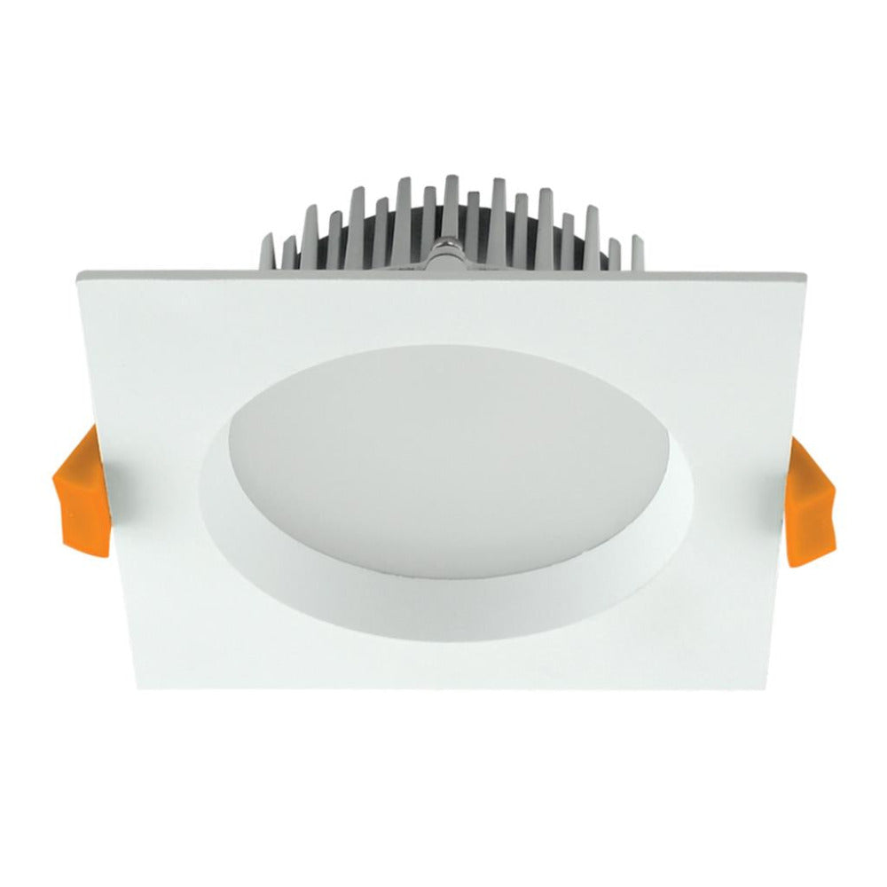Deco Square Recessed LED Downlight 13W White Aluminium 3CCT / DALI - 21591