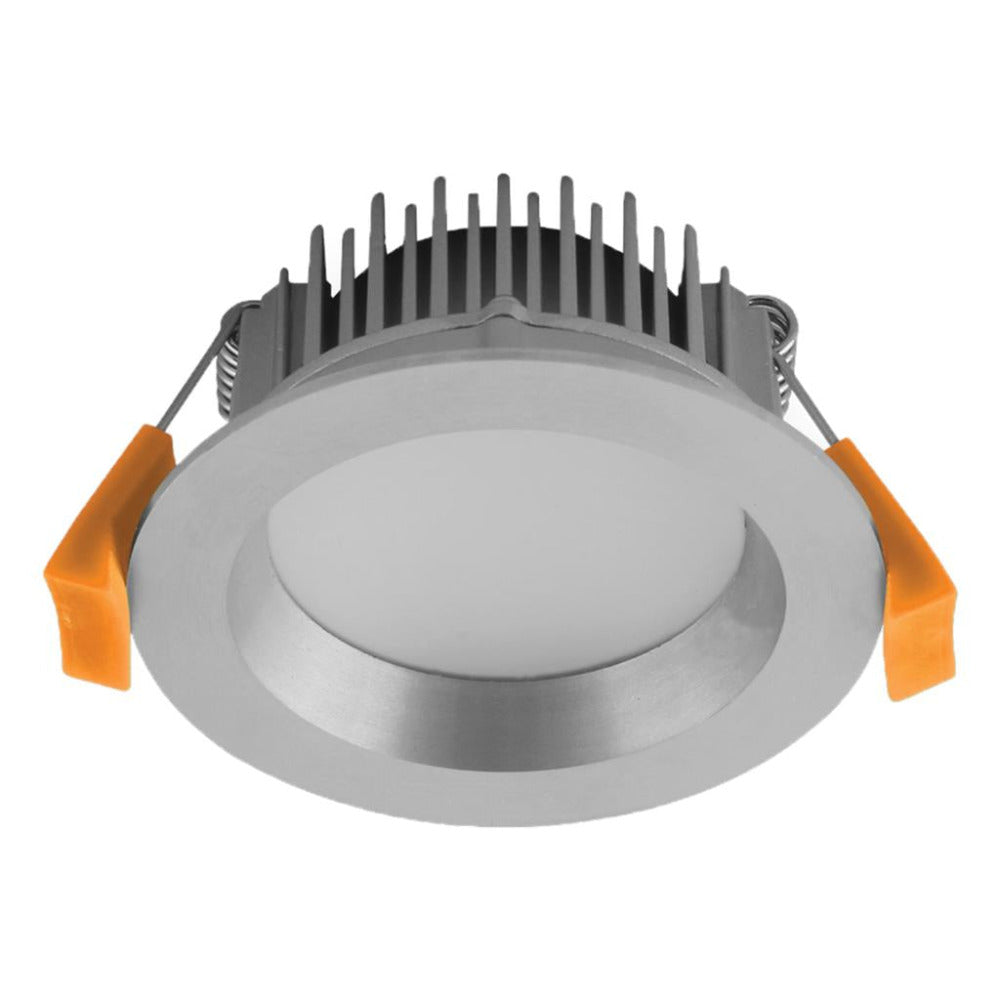 Buy Recessed LED Downlights Australia Deco Round Recessed LED Downlight 8W Aluminium 3CCT / DALI - 21587