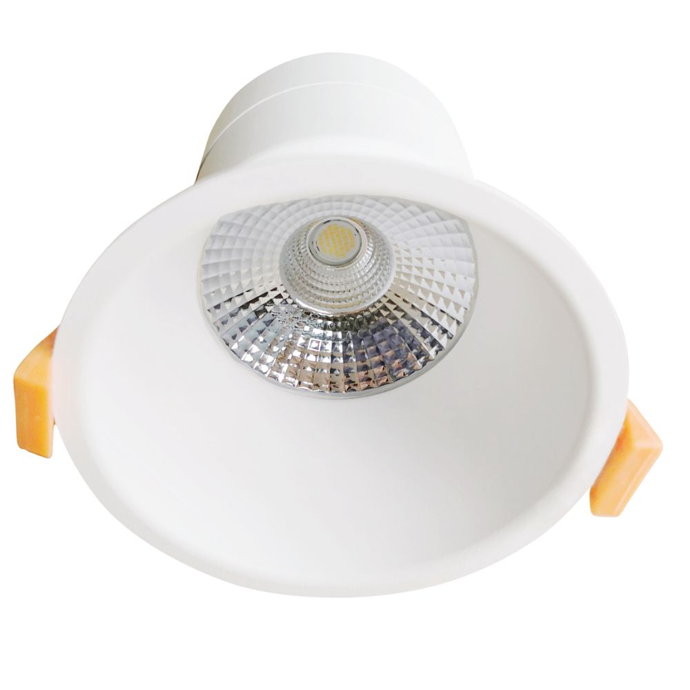 Buy Recessed Downlights Australia Class II Dimmable LED Downlight Low Glare 10W TRI Colour White - TLCD34510WD