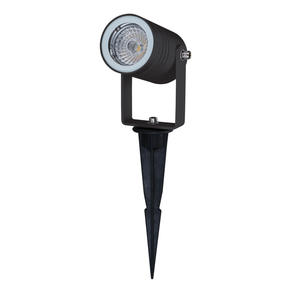 Elite Spike Light 12V 6W Black Aluminium - 19666