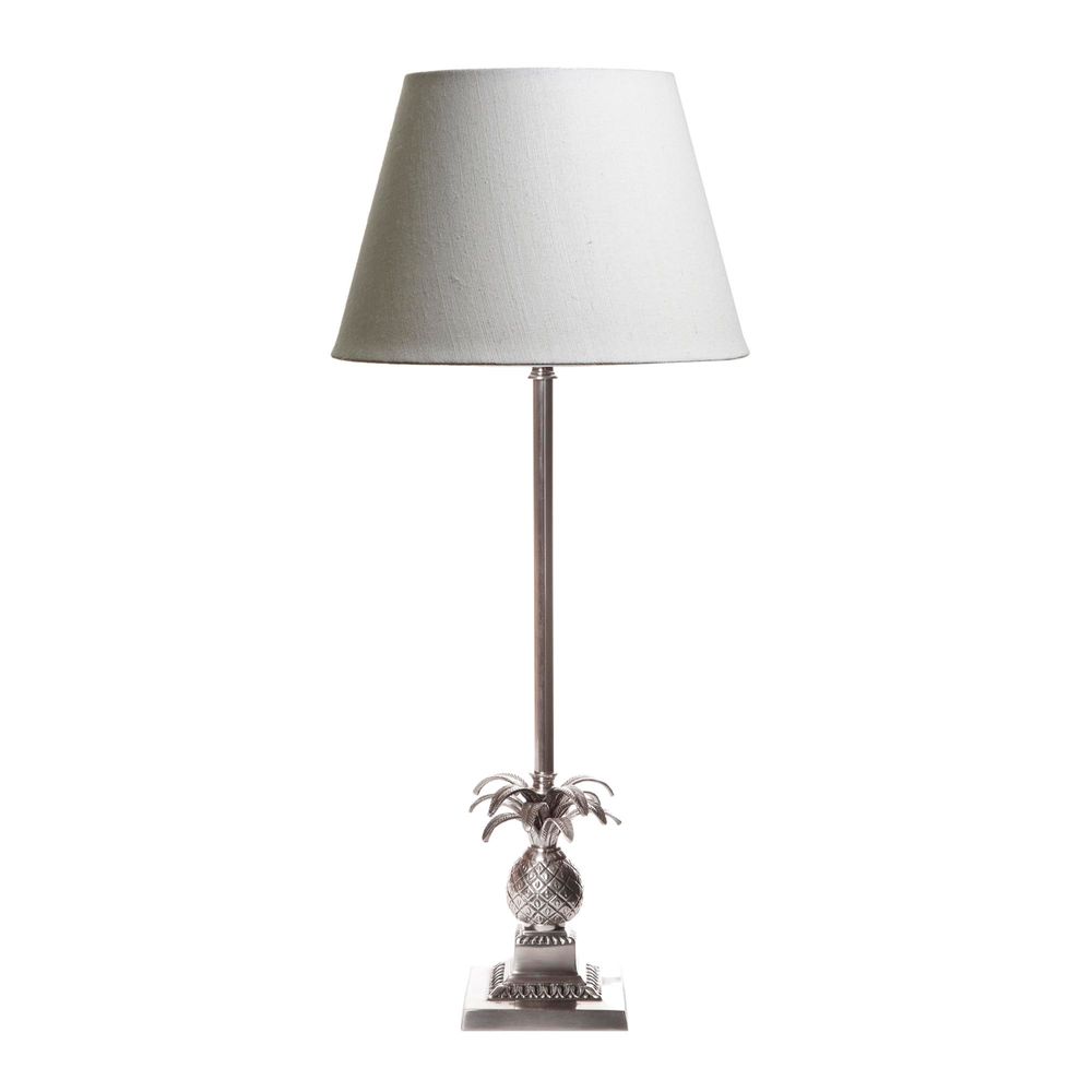 Buy Table Lamps Australia Caribbean - Antique Silver Pineapple Table Lamp Base Only - ELANK62178AS