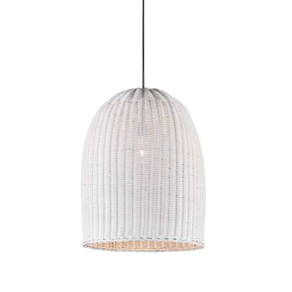 Buy Pendant Lights Australia Bowerbird 1 Light Pendant Medium White - ELBER719970