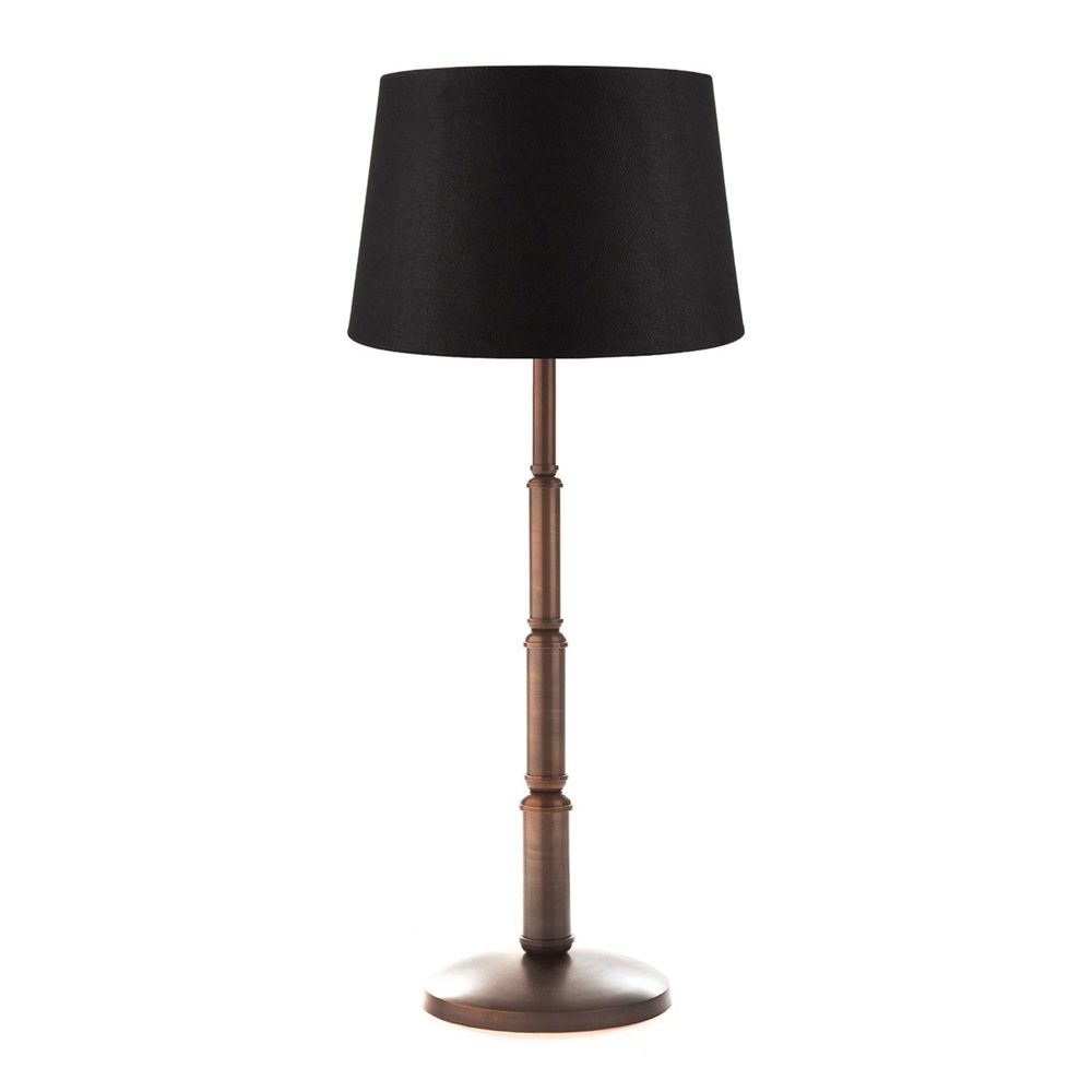 Buy Table Lamps Australia Chapman 1 Light Table Lamp Base Only - Dark Brass - ELPIM50776ABD