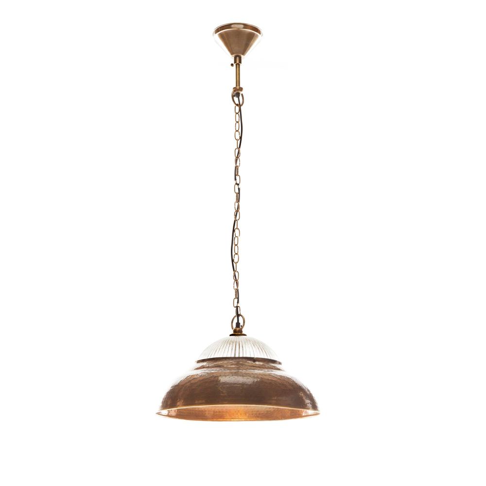 Buy Pendant lights australia - Atrium 1 Light Pendant Antique Brass - ELPIM50863AB