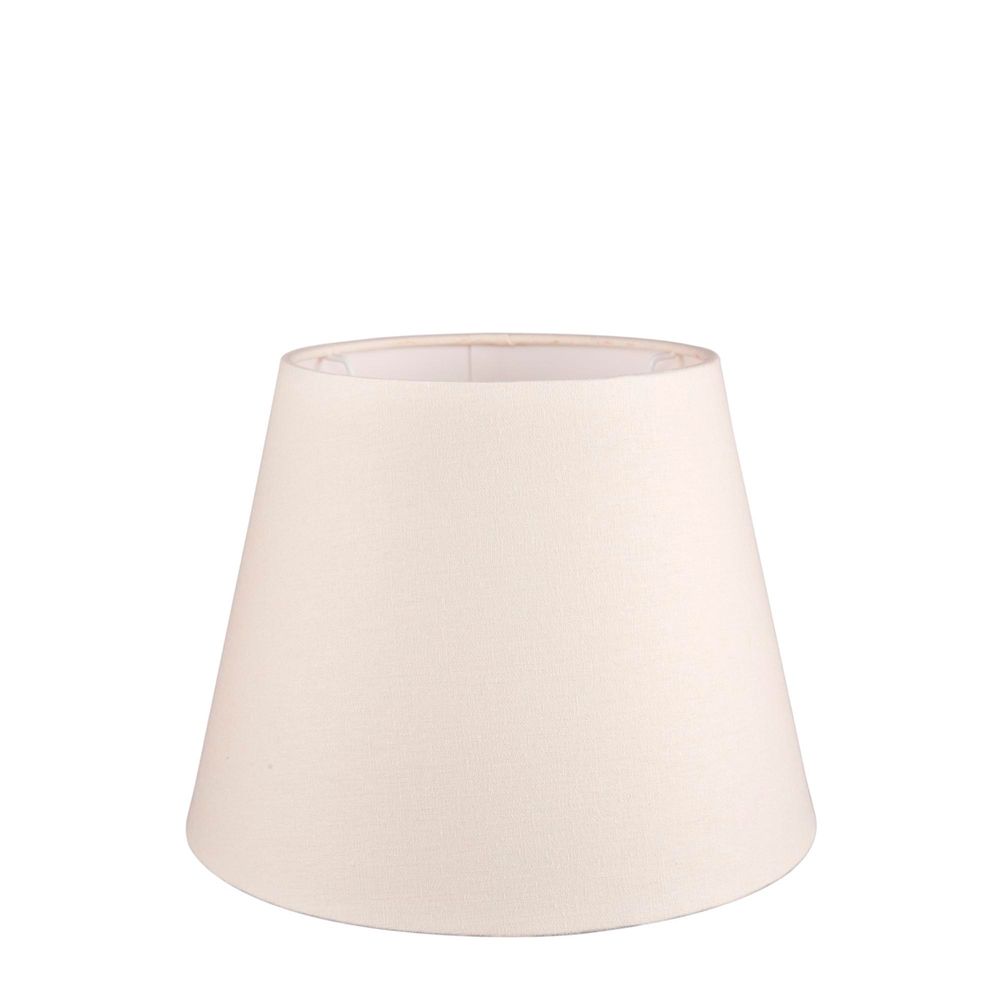 Buy Lamp Shades Australia Small Taper Lamp Shade (12x8x9 H) - Textured Ivory - Linen Lamp Shade - ELSZ1289IVEU