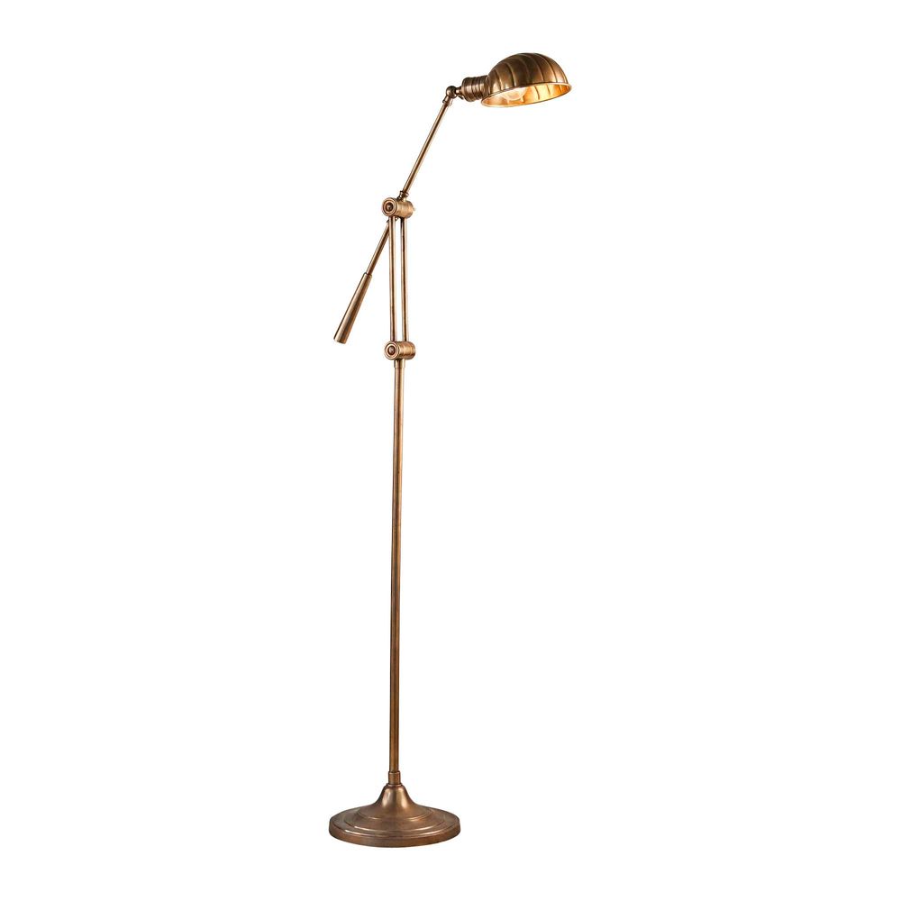 Buy Floor Lamps Australia Calais Floor Lamp Antique Brass - ELPIM57025AB