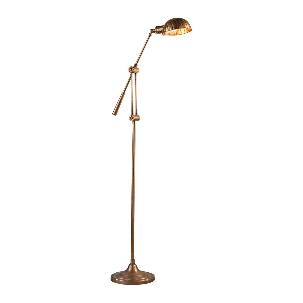 Calais Floor Lamp Antique Brass - ELPIM57025AB