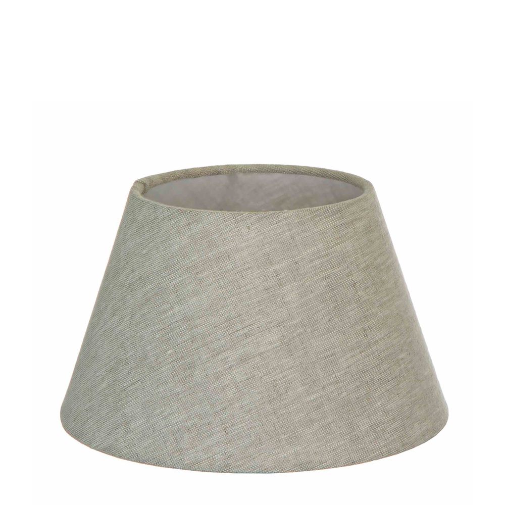 Buy Lamp Shades Australia Large Taper Lamp Shade (16x11x10 H) - Light Natural Linen - Linen Lamp Shade - ELSZ161110LLEU