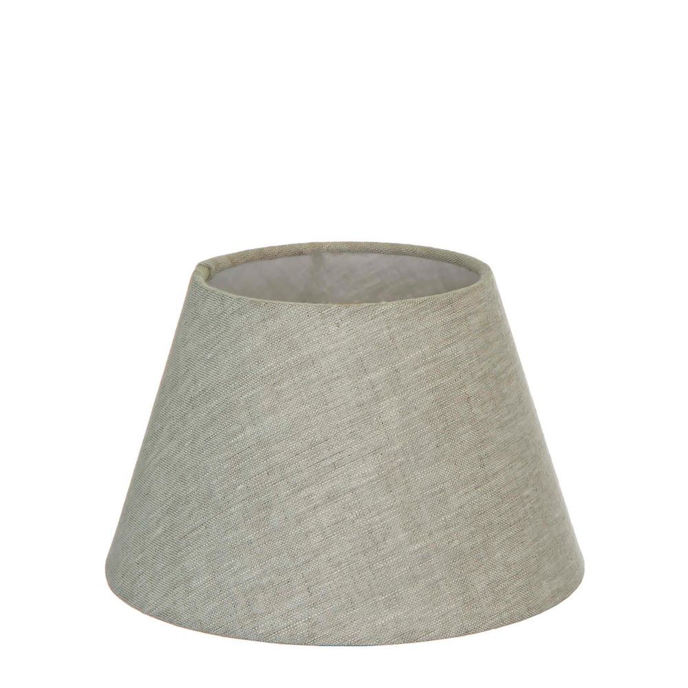 Buy Lamp Shades Australia Medium Taper Lamp Shade (14x9x9.5 H) - Light Natural Linen - Linen Lamp Shade - ELSZ14995LLEU