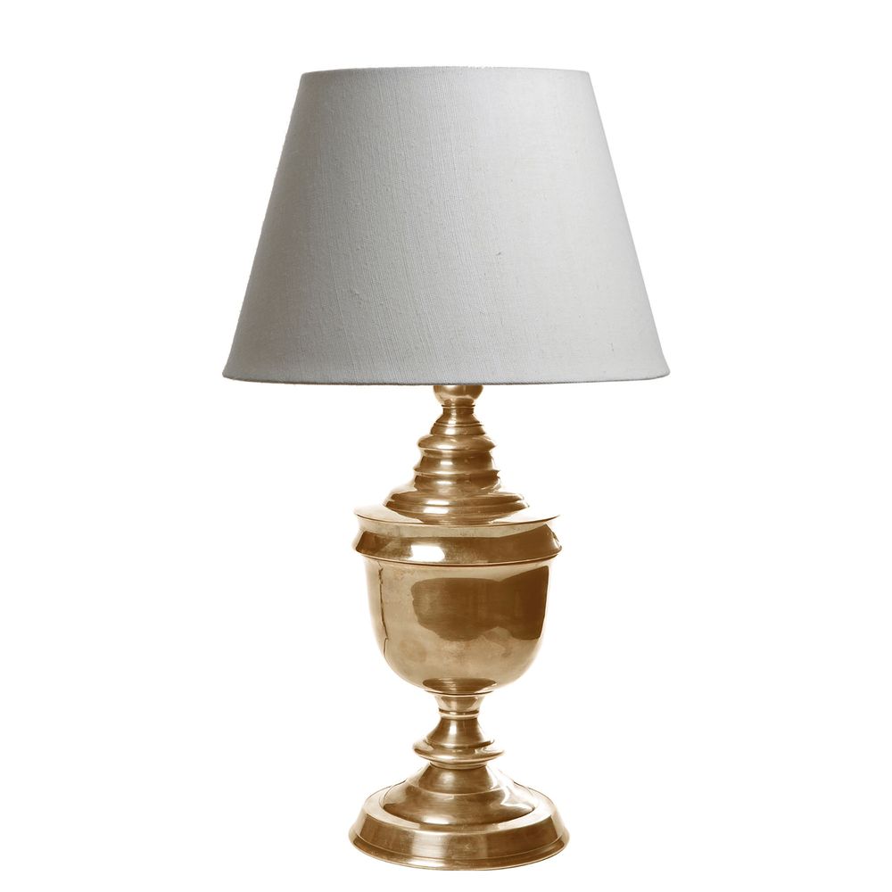 Buy Table Lamps Australia Sheffield Brass Urn Table Lamp Base Only - Antique Brass - ELPIM58269AB
