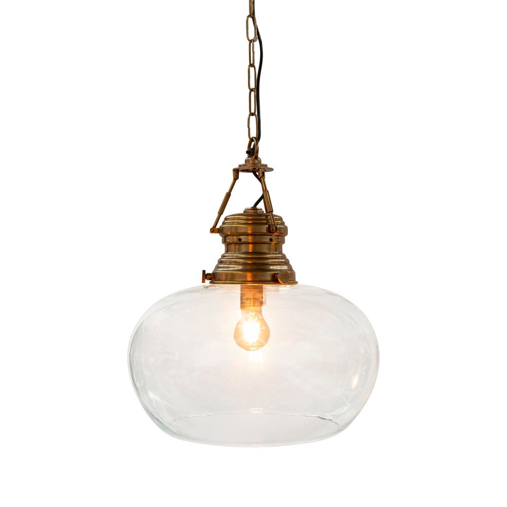 Buy Pendant Lights Australia Paddington 1 Light Pendant Antique Brass - ELPIM50834AB