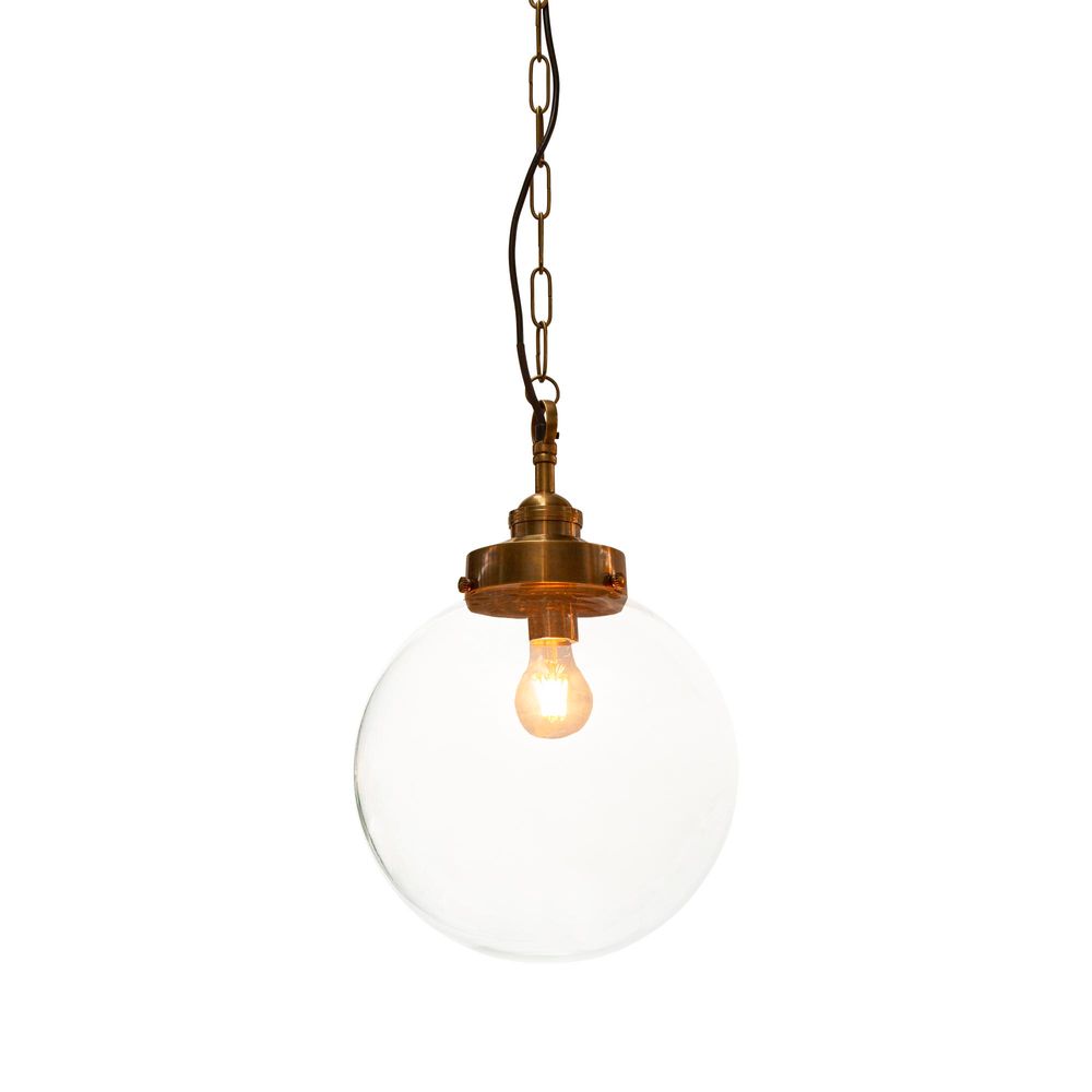 Buy Pendant lights australia - Celeste 1 Light Pendant Antique Brass - ELPIM58973AB